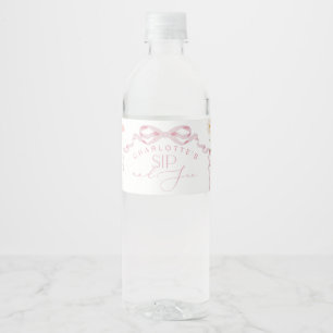 Pink Bow Wildblume Sip an See