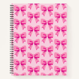 Pink Bows Notizbuch