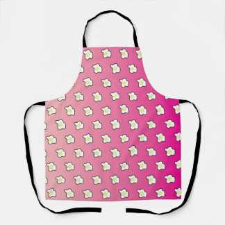 Pink Breakfast Fried Eggs Schürze