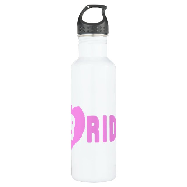 Pink Bride Liberty Edelstahlflasche (Vorderseite)