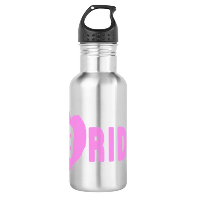 Pink Bride Liberty Edelstahlflasche (Vorderseite)