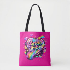Pink Bride Tribe Bridesmaid Gift All Over Print  Tasche