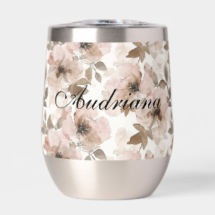 Pink Brown Cowgirl Southwestern Floral