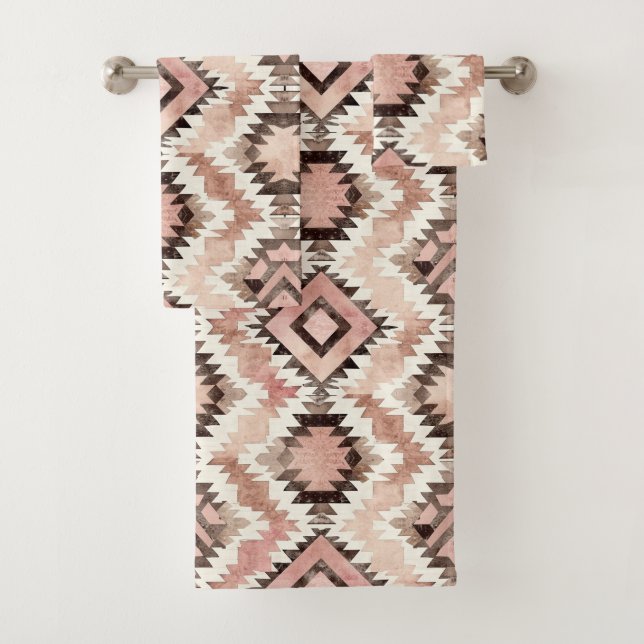 Pink Brown Cowgirl Southwestern Tribal (En situation)