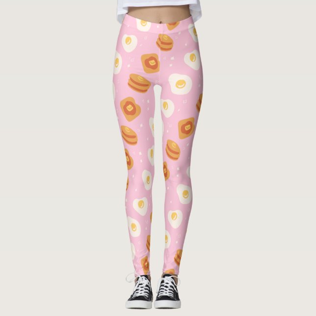 Pink Brunch Leggings (Vorderseite)