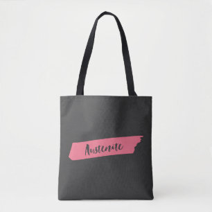 Pink Brush Austenite Bookish Tasche