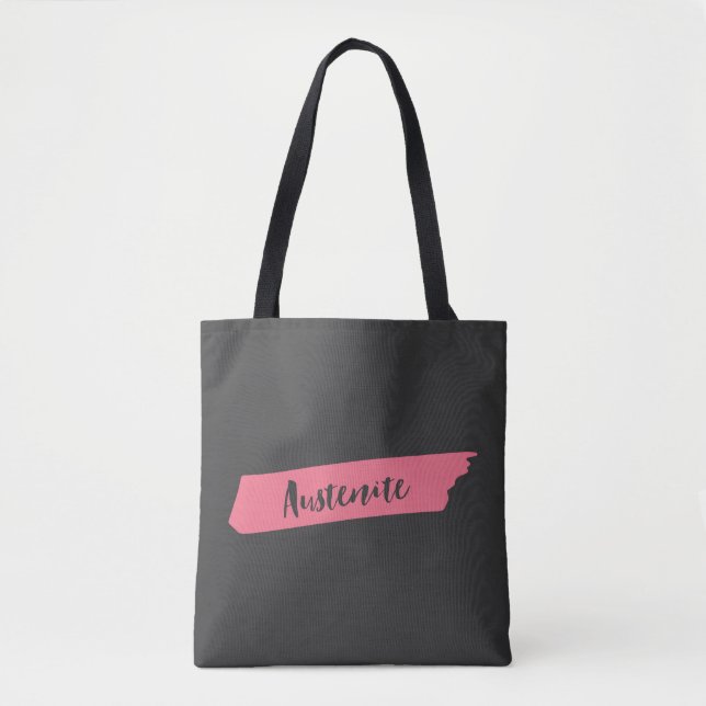 Pink Brush Austenite Bookish Tasche (Vorderseite)