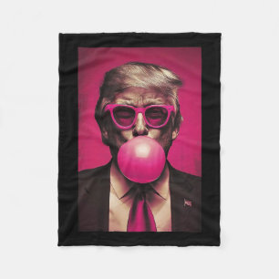 Pink Bubblegum Fleecedecke