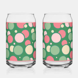 Pink Bubbles Soda Glass Dosenglas