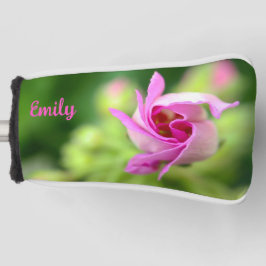 Pink Bud Personalisiert Putter Cover Golf Headcover