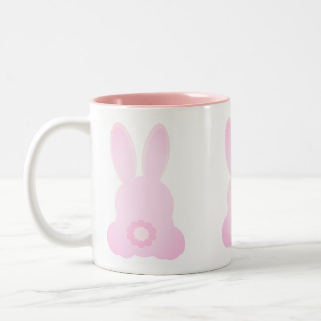 Pink Bunnies Tasse (Links)
