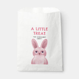 Pink Bunny mit Brille Geburtstagsparty für Mädchen Geschenktütchen