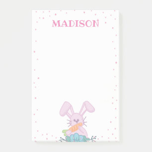 Pink Bunny Post It Post-it Klebezettel