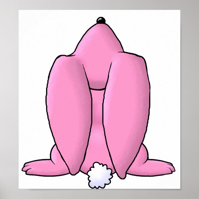 Pink Bunny Poster (Vorne)