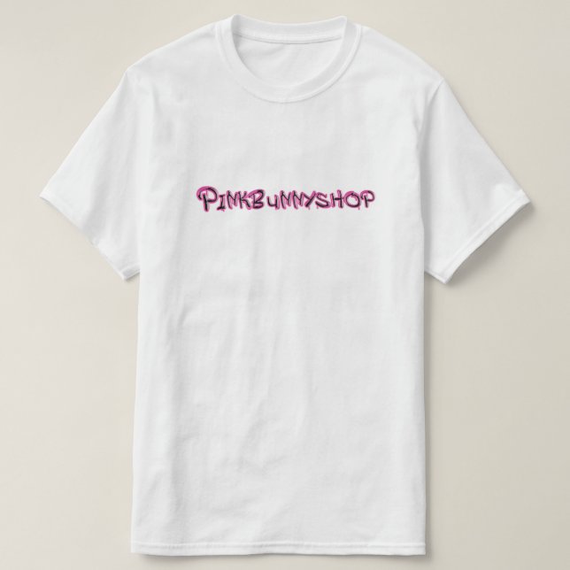Pink Bunny Shop Melt LoGo unisex T - Shirt (Design vorne)