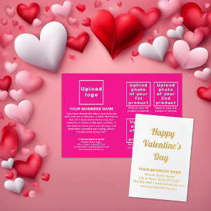 Pink Business Brand sur la carte Valentine Foil