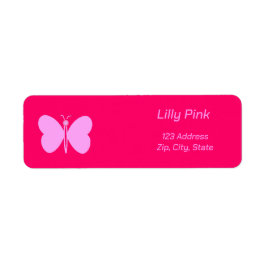 pink butterfly  