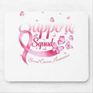 Pink Butterfly Krieger unterstützen Brustkrebs im  Mousepad