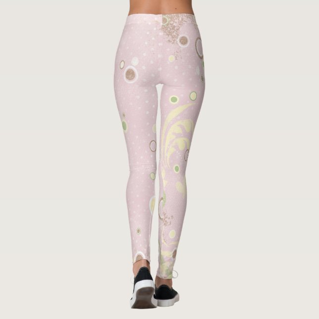 Pink Butterfly Leggings (Rückseite)