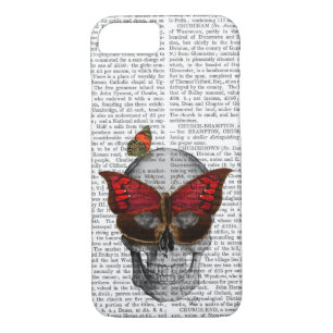 Pink Butterfly Mask Skull iPhone 8/7 Hülle