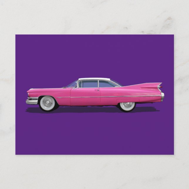 PINK CADDDY Postkarten (Vorderseite)