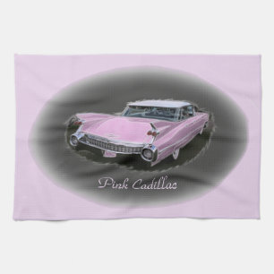 Pink Cadillac Flash Küchentuch