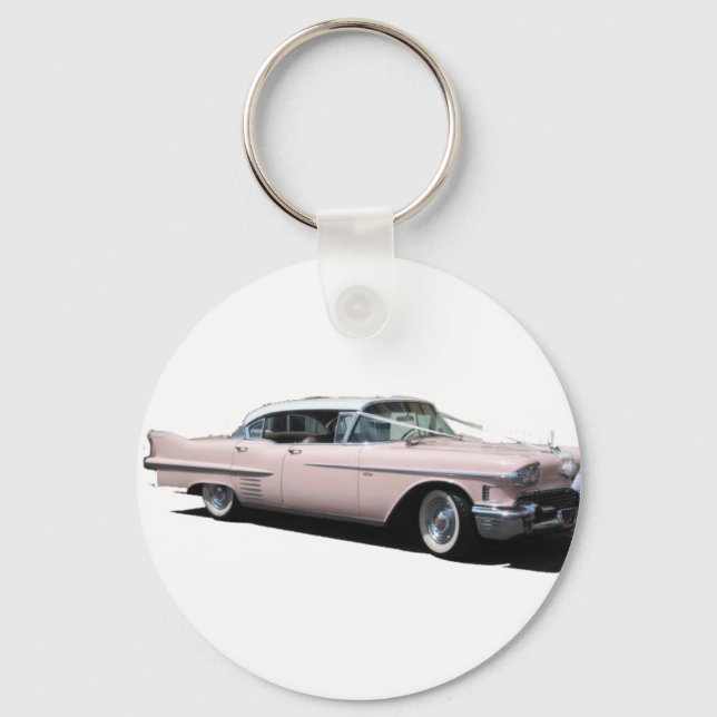 Pink Cadillac Schlüsselanhänger (Vorderseite)