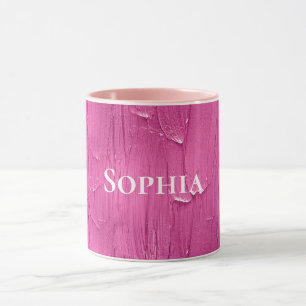 Pink Cake Zuckerguss Tasse