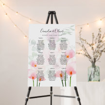 Pink Calla Lily SEAAT GRAPHIQUE 9 Tableau