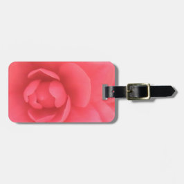 Pink Camellia Gepäckanhänger
