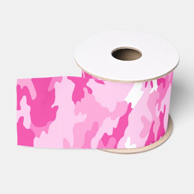 Pink Camo Pattern – Breast Cancer Awareness Ripsband (Spule)