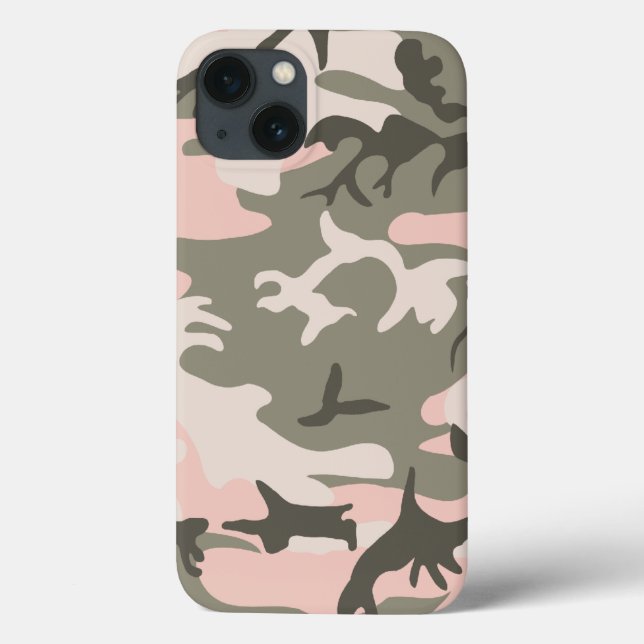 Pink Camouflage Case-Mate iPhone Hülle (Rückseite)
