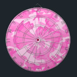 Pink Camouflage Dart Board Dartscheibe<br><div class="desc">Rosa Tarnung Dart Board. Trailerpark,  weißer Müll,  Hick,  Redneck,  hügelig,  Land,  lustige T - Shirt,  Sweatshirts,  Hüte und mehr. Achten Sie darauf,  alle unsere Funny Designs unter Method77.com Karo zu nehmen.</div>