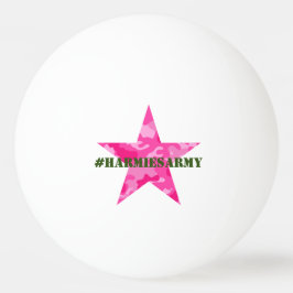Pink Camouflage Junggeselinnen-Abschied Ping Pong Tischtennisball