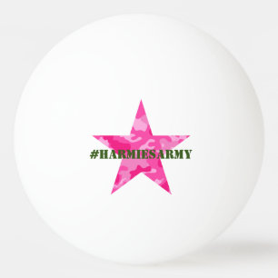 Pink Camouflage Junggeselinnen-Abschied Ping Pong  Tischtennisball