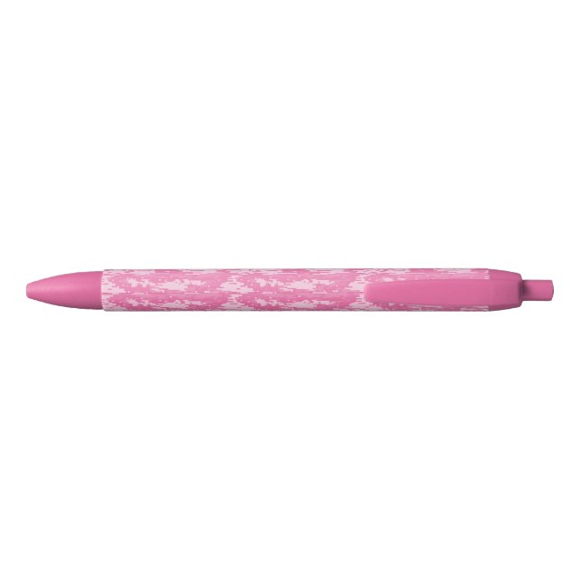 Pink Camouflage Kugelschreiber (Rückseite)