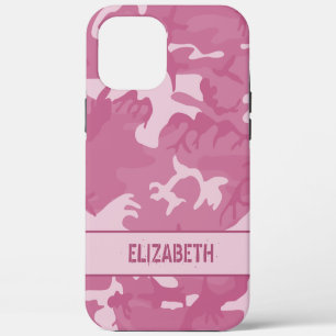 Pink Camouflage Monogram Case-Mate iPhone Hülle