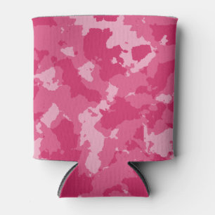 Pink-Camouflage-Muster Dosenkühler