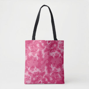 Pink-Camouflage-Muster Tasche