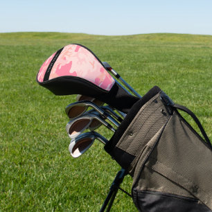 Pink Camouflage Pattern, Ihr Name, Personalisieren Golf Headcover