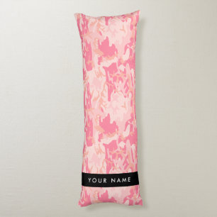 Pink Camouflage Pattern, Ihr Name, Personalisieren Seitenschläferkissen