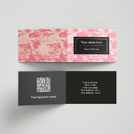 Pink Camouflage Pattern, Militär, Armee Visitenkarten