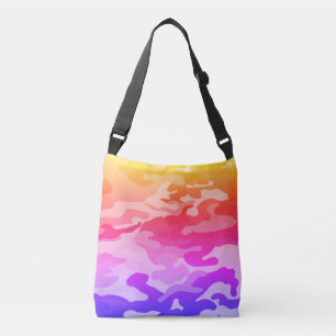 Pink Camouflage Pattern Tasche