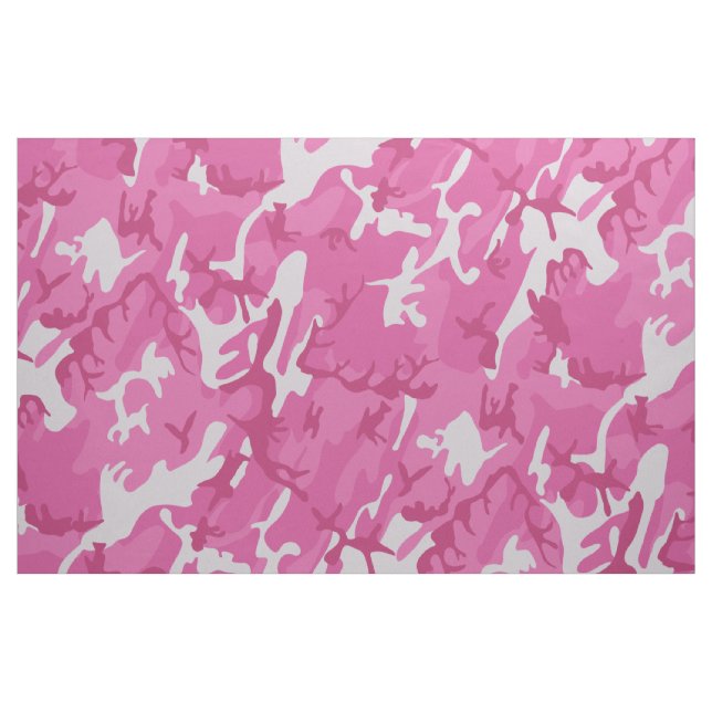 Pink Camouflage Pink Camouflage Muster Stoff (Fat Quarter (45,7 x 55,9 cm))