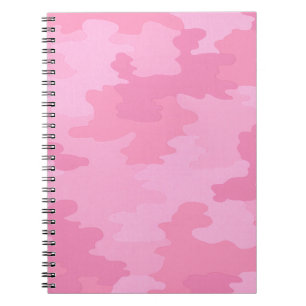 Pink Camouflage Spirale Notebook Notizblock