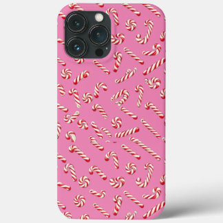 Pink Candy Cane Pattern Case-Mate iPhone Hülle