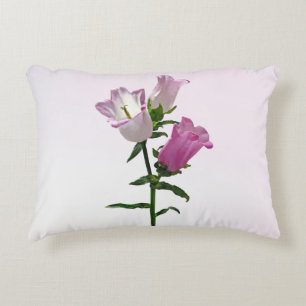 Pink Canterbury Bells Dekokissen