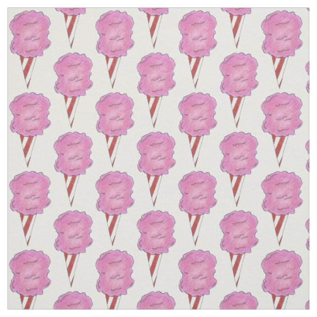 Pink Carnival Messe Cotton Candy Spun Zucker Stoff (Muster)