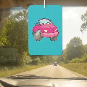 Pink Cartoon Car Autolufterfrischer
