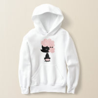 Pink Cartoon French Poodle